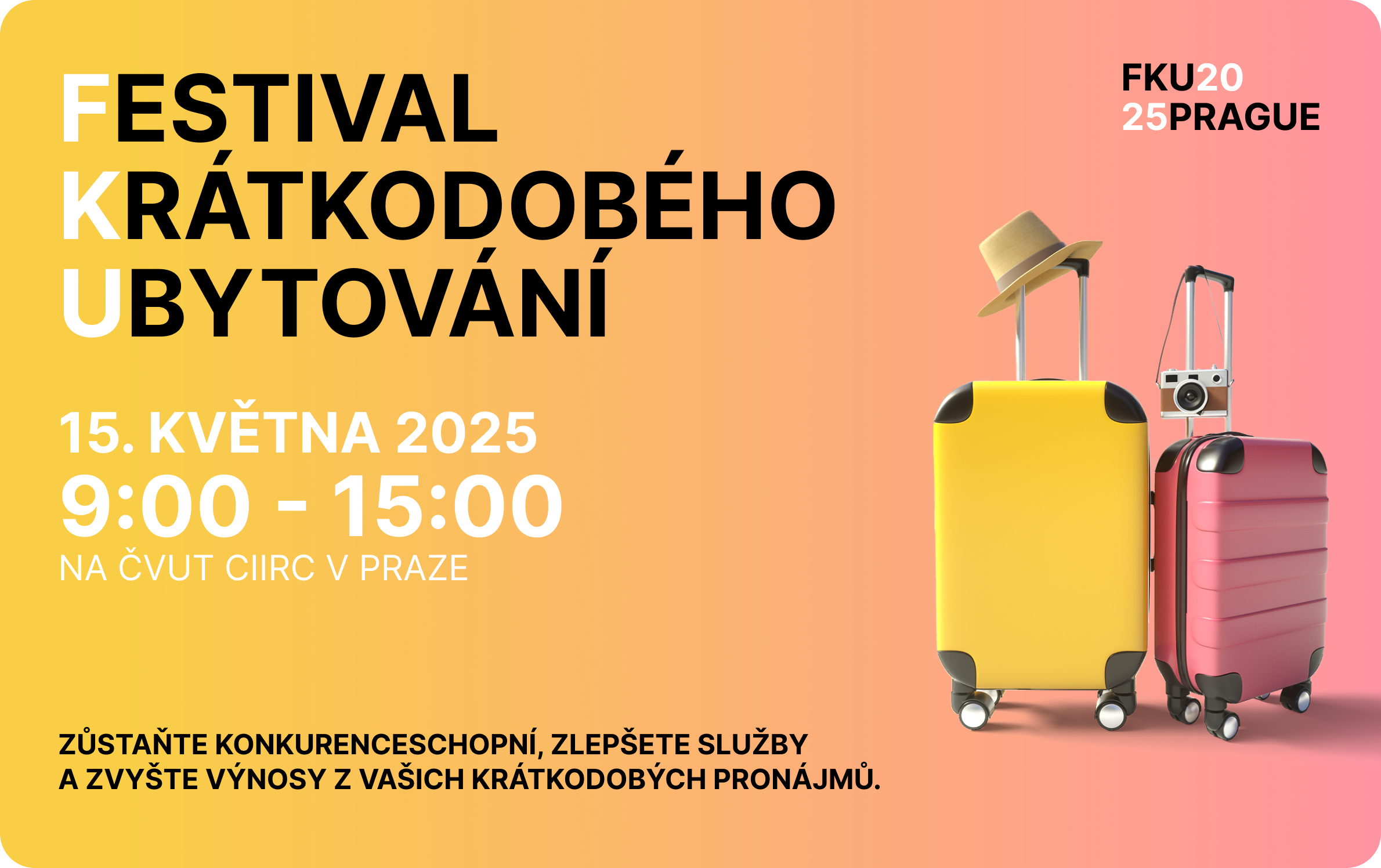 FESTIVAL KRÁTKODOBÉHO UBYTOVÁNÍ 2025
